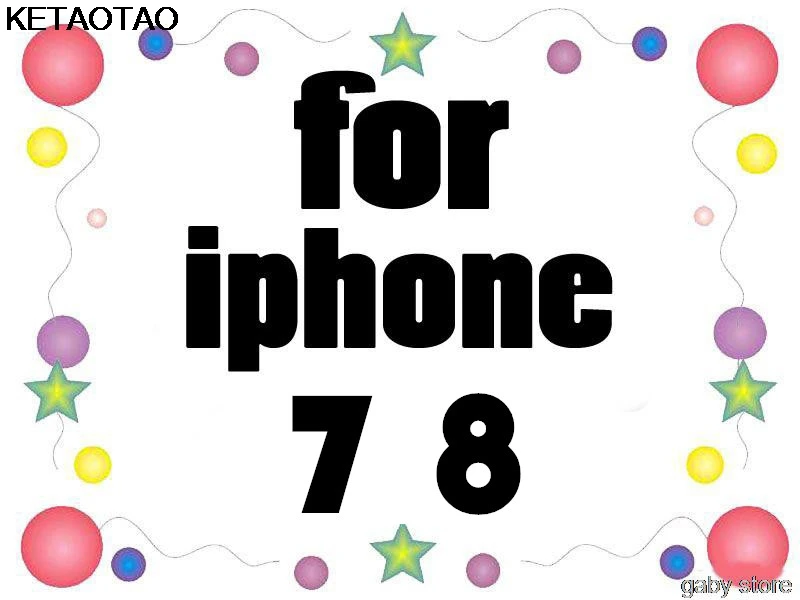 KETAOTAO чехол для телефона с блестящими звездами La Star space s для iPhone 4S 5S 6 6S 7 8 X PLUS для samsung S7 8 чехол из мягкого ТПУ резины и силикона - Цвет: Прозрачный