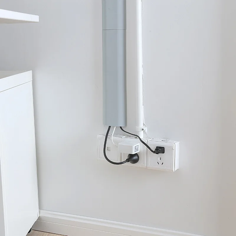 Self-adhesive Safety Tidy Cable Cover Protector home office Wire Wall Mount Management Cord Hide Raceway Organizer Holder | Дом и сад