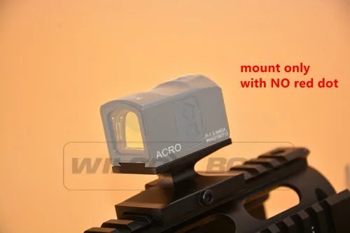 Hight mount ONLY Красный точка рефлекторный прицел Aim Acro P1 для пистолета RMR голографический прицел охотничий оптический прицел - Цвет: Hight mount ONLY