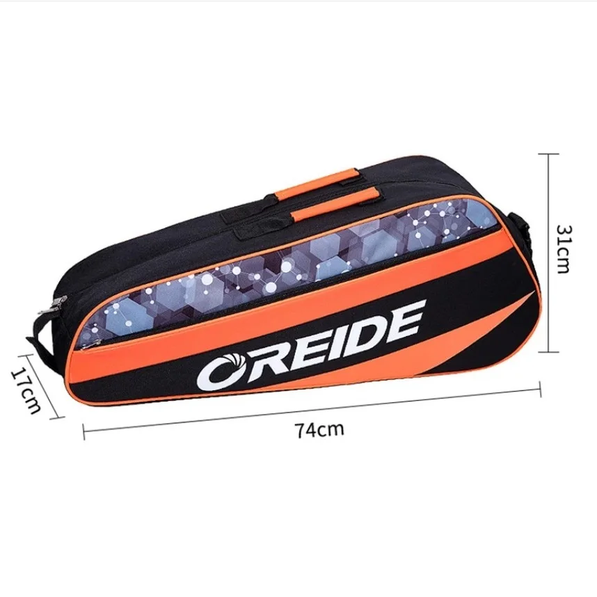 

Waterproof Badminton Squash Tennis Racket Cover Shoulder Bag With Shoe Compartment Pocket Storage Sports Bag For Men Women -40