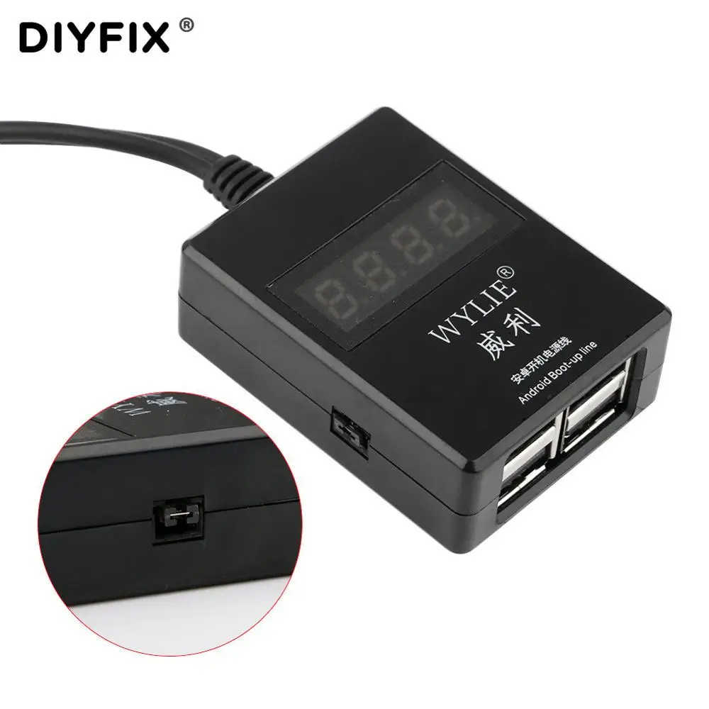 DIYFIX кабель питания для Samsung xiaomi Huawei OPPO VIVO Android мобильный телефон Boot Line материнская