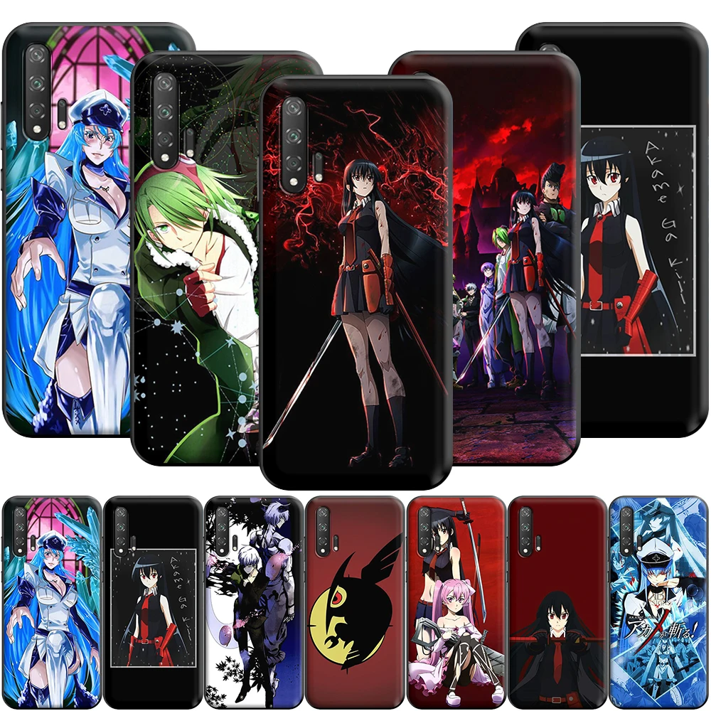 Чехол Akame Ga Kill для Honor 8A 8X 10 Lite View 20 Pro 9A|Бамперы| |