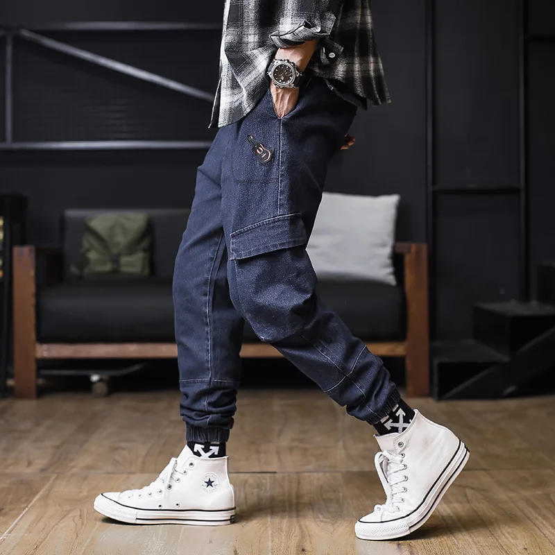 FAVOCENT новинка 2019 модные мужские джинсы деловая Мужская одежда уникальный дизайн с