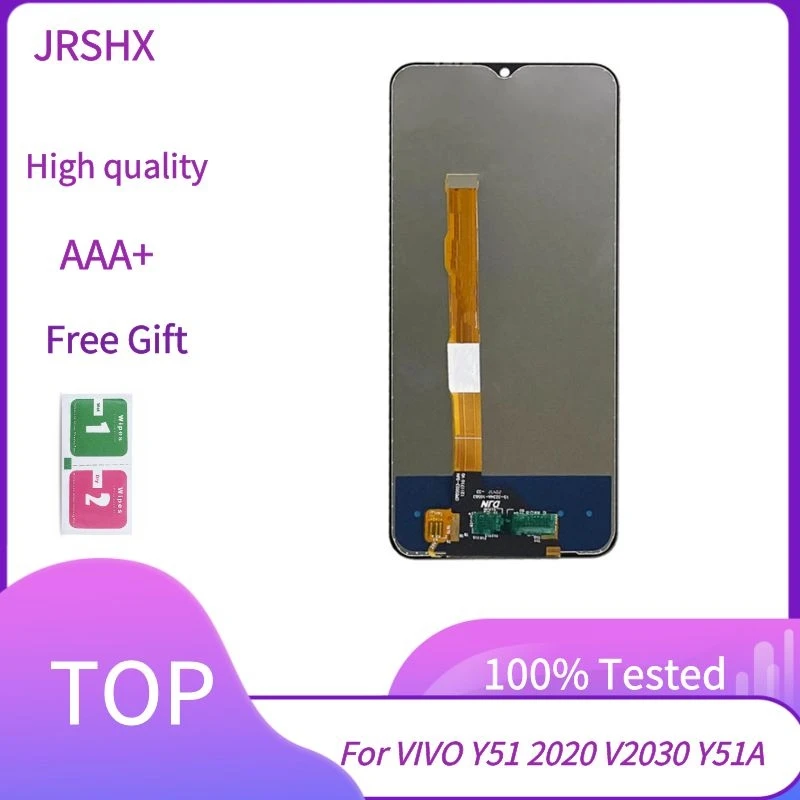 

Original 6.58" AAA+++ For VIVO Y51 2020 V2030 LCD Display Touch Digitizer Screen Accessories