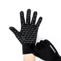 ladies winter woolen gloves fashion touch screen knitted woolen warm gloves non slip sports cycling womens gloves