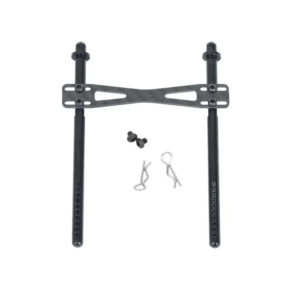 

Alloy Carbon Rear Body Post Mount with Clip for Axial SCX10 II 90046 RC Crawler