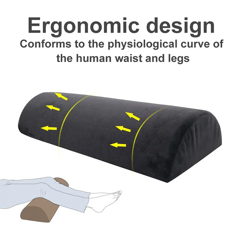 Полулунная подушка полукруглая для облегчения боли в лодыжке|Подушки на кровать|
