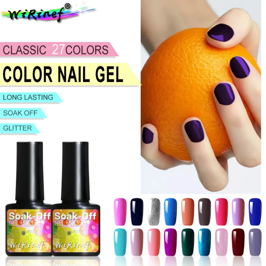 2019 новый старший черный флакон 8 мл Гель-лак для ногтей Радужный Шиммер NR30-51 УФ