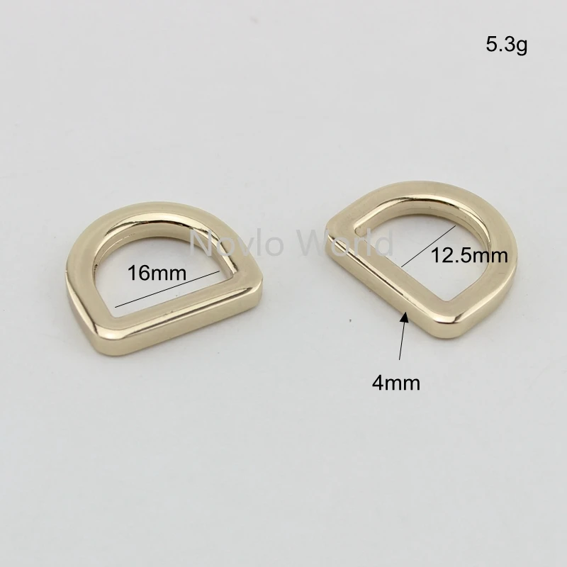 Мир Nolvo 5 20 5/8 шт. 16x мм дюйма квадратные металлические сварные d образные кольца с