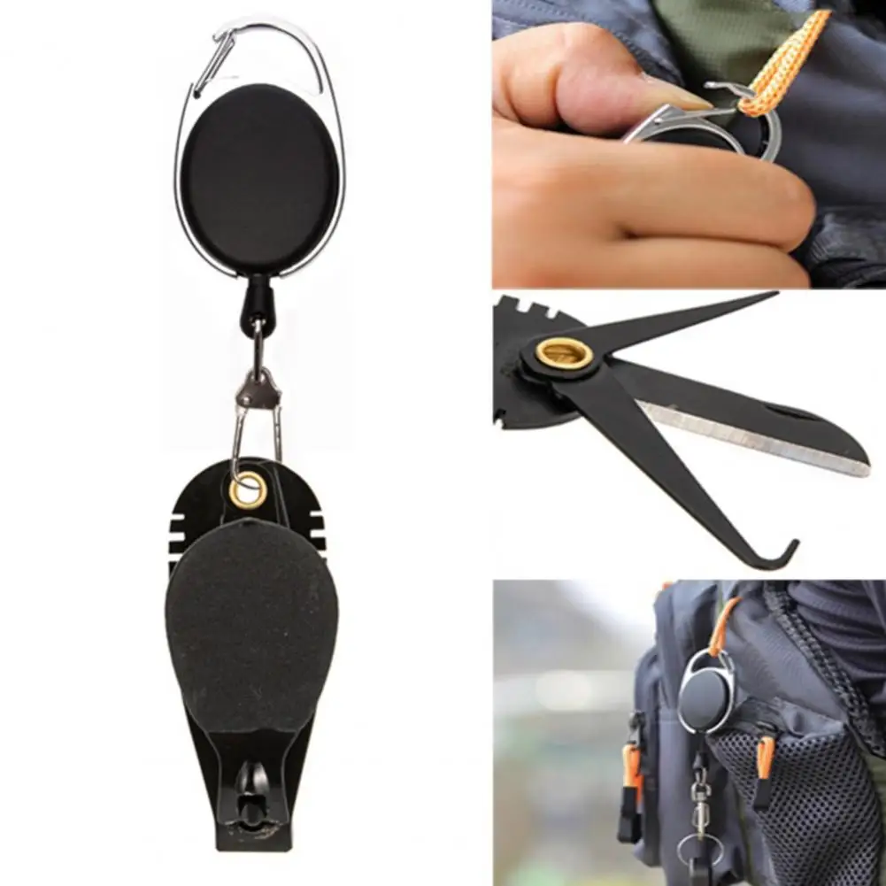 

Mini Fishing Scissor Multi-purpose Stainless Steel Portable Sharp Fishing Line Scissor Fishing Enthusiast Sstrand Cutter