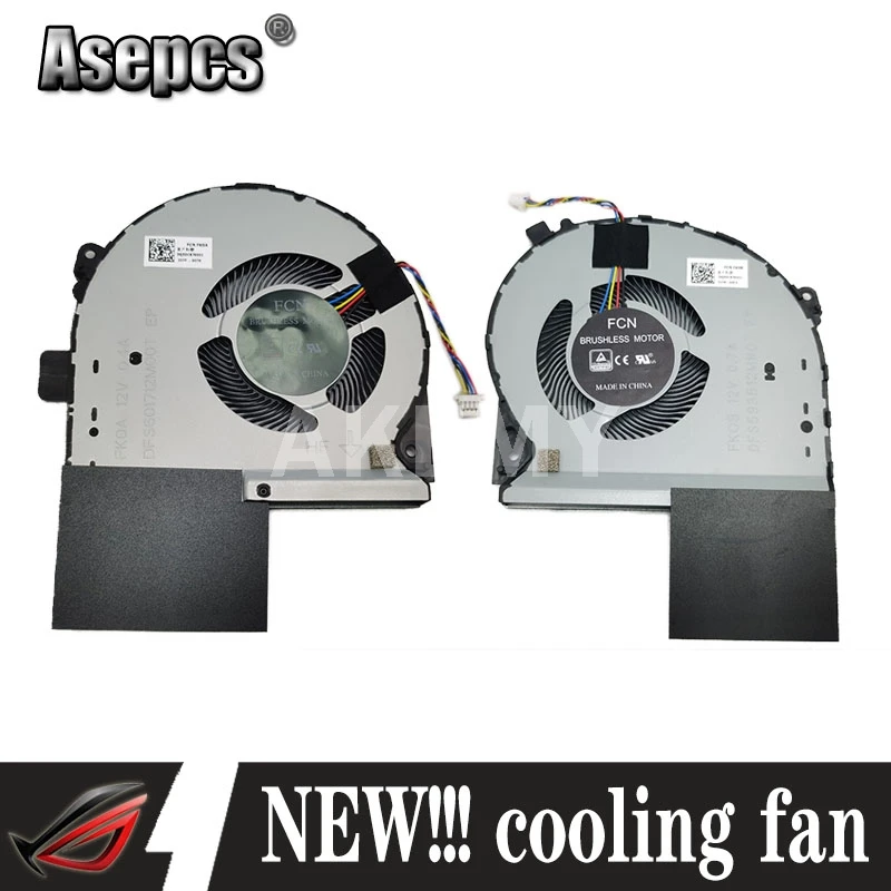 Новый оригинальный FCN для For Asus GL703 gl703GS DFS601712M00T FK0A охлаждающий вентилятор