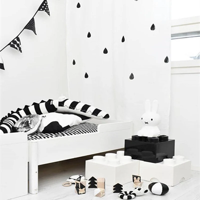 Бамперы для детской кроватки с мультяшным рисунком хлопковые заборы постельные