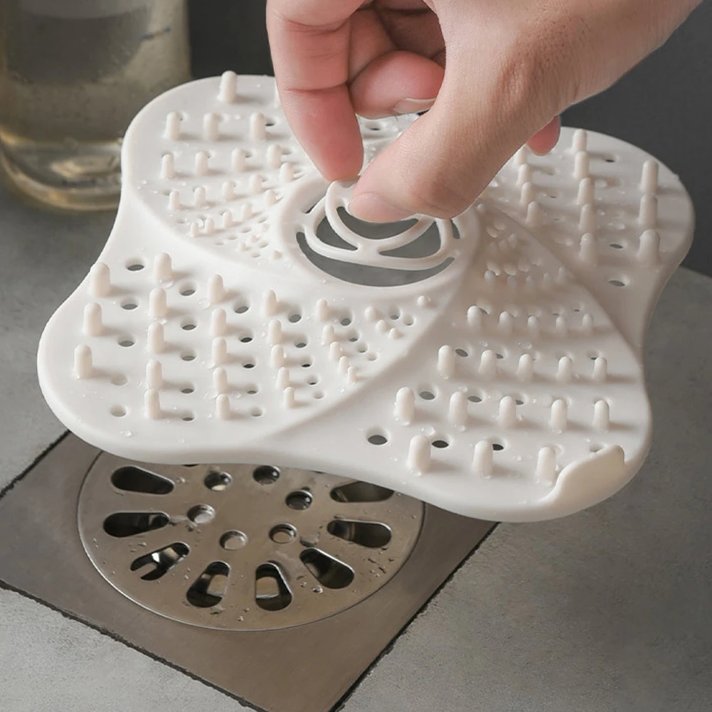 

Hair Catcher Shower Filter Sink Plug Strainer Covers Anti-blocking Floor Drain Cover Bathroom Stopper Toilet Drain Plug