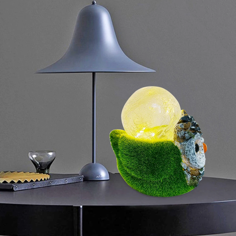 

Waterproof Solar Garden Lights Owl Ornament Animal OutdooLED Lights Flocking Owl Desktop Animal Small Ornaments Resin Decor Lamp