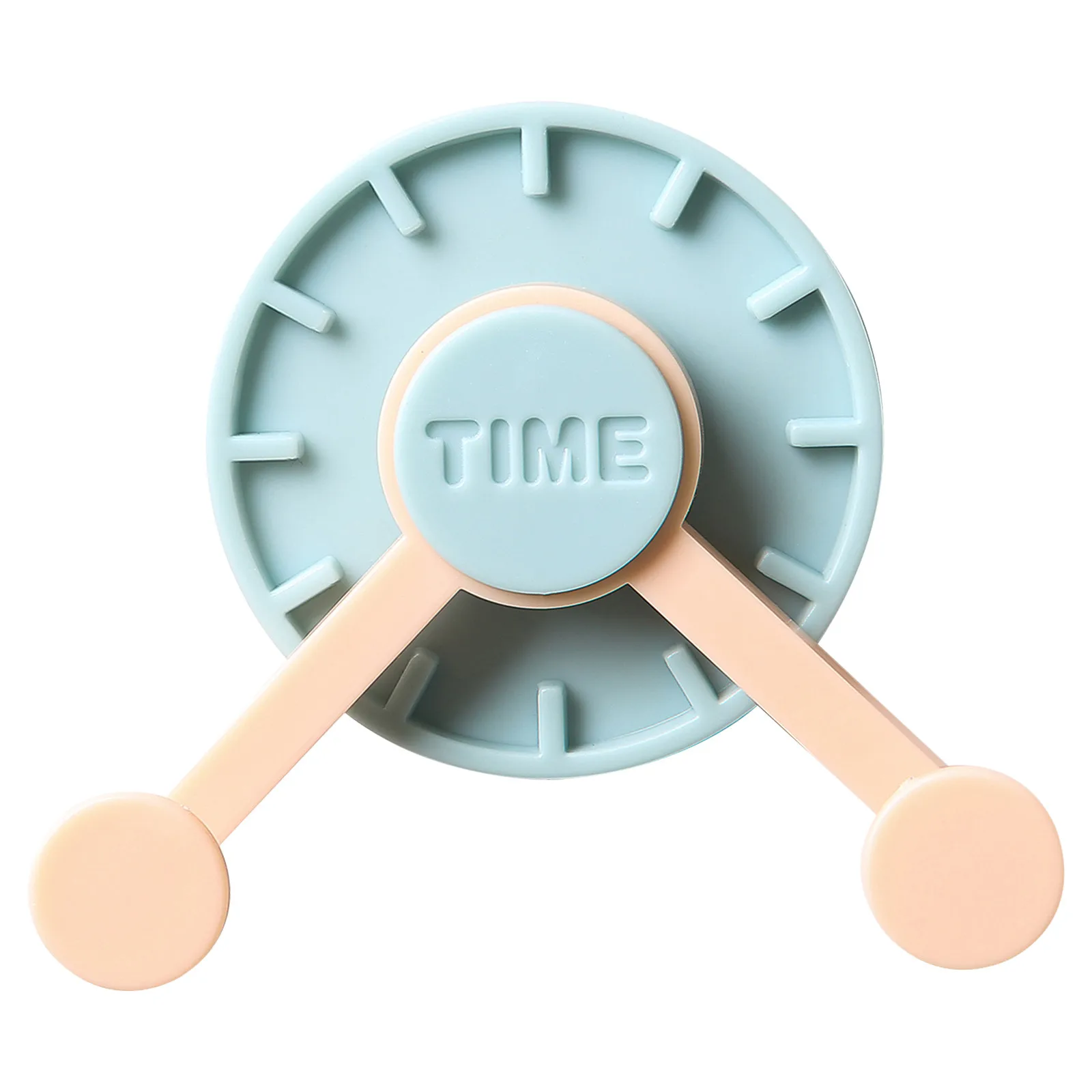 4 Pcs 360 Rotating Clock Shape Hook With 2 Hooks Wall Punch-Free Sticker Holder Powerful Sticking Door Back Multi-Purpose | Дом и сад