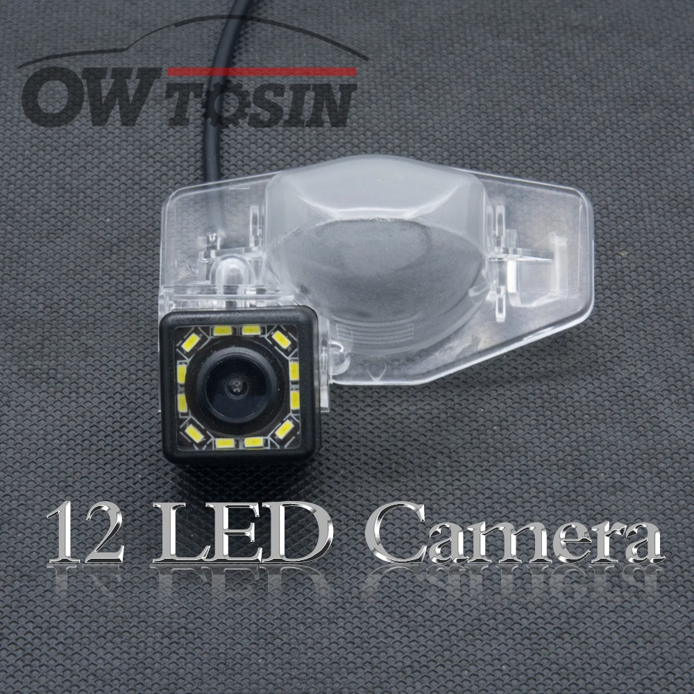 12 Светодиодный светильник задний вид автомобиля Камера для Хонда сrv CR-V