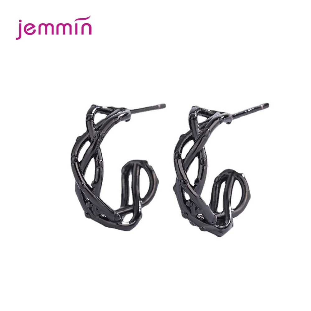 

100% 925 Sterling Silver Cute Style Tree Branches Stud Earrings For Women And Girl Fashion Korean Style Jewelry Brincos
