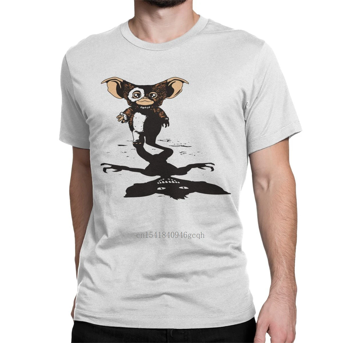 

Midnight Snack Gremlins T Shirt for Men Cotton Funny T-Shirts Crew Neck Mogwai Tee Shirt Short Sleeve Clothing Gift Idea