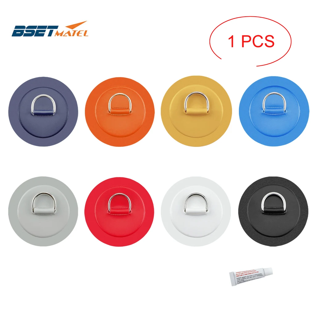 

Кольцо из нержавеющей стали с клеем для надувных лодок, КАЯКОВ, SUP Tie Down, 4,3 дюйма, 11 см