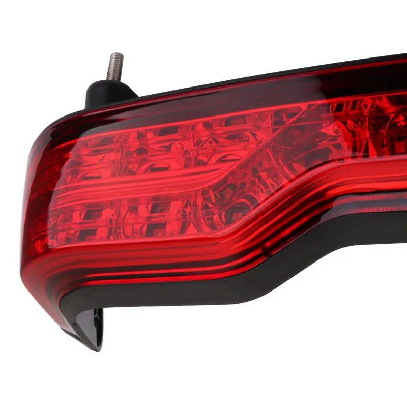 Мотоцикл задний тур-пак Кинг Тур багажник пакет светодиодный светильник для Harley