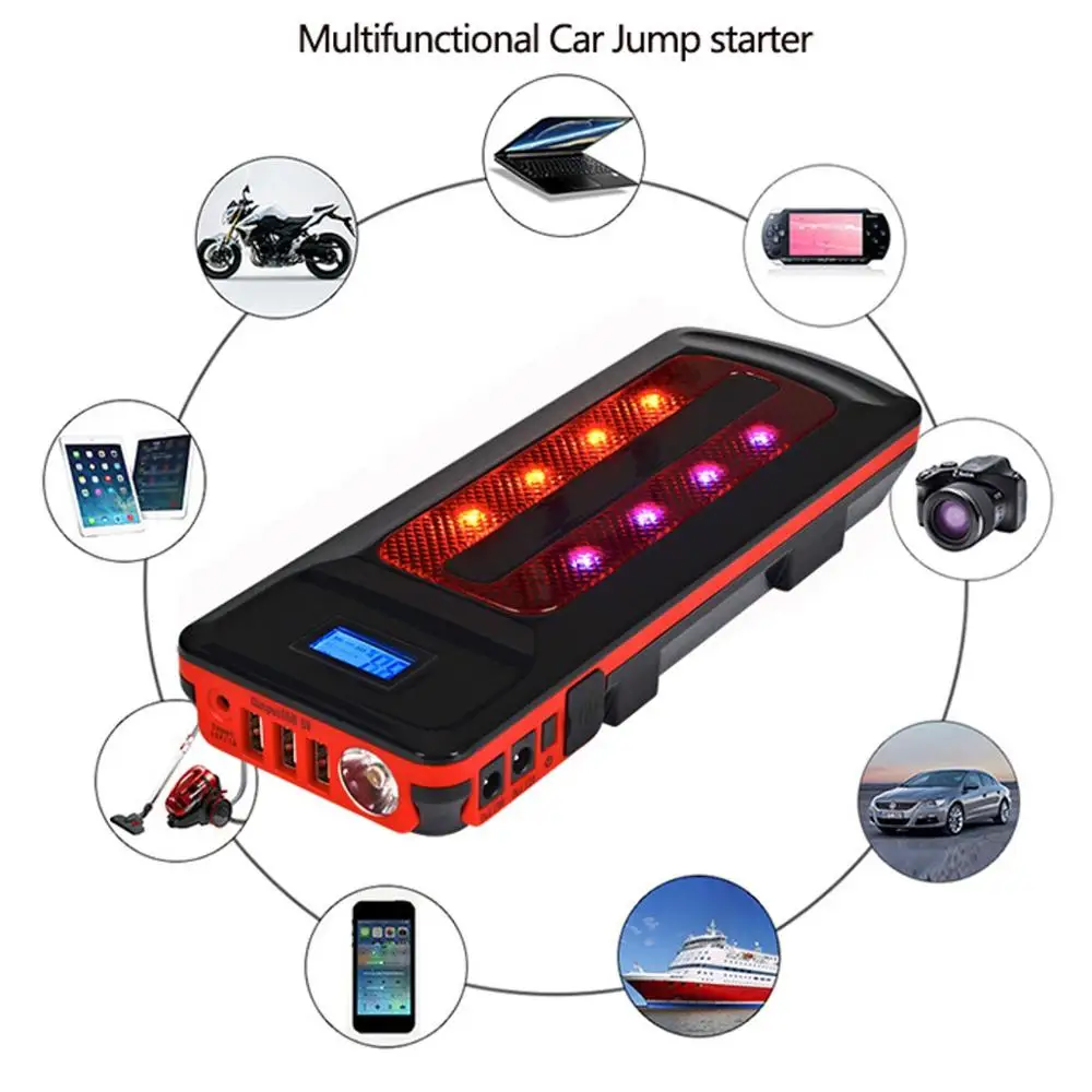 12V автомобиль скачок стартер 99800mWh аварийного автомобиля Батарея Портативный