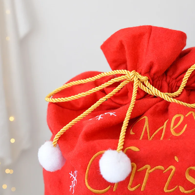 

Christmas Tree Elk Large Gift Bag Back Bag Christmas Ornaments