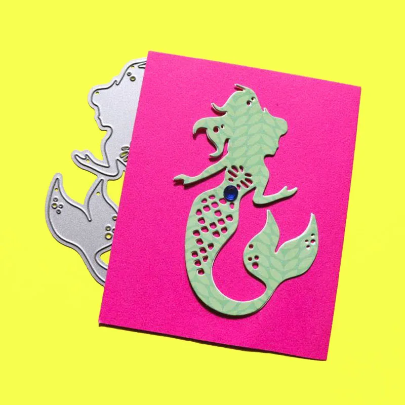 Вырубные штампы русалка фотобумага своими руками металлические штампы|Вырубные