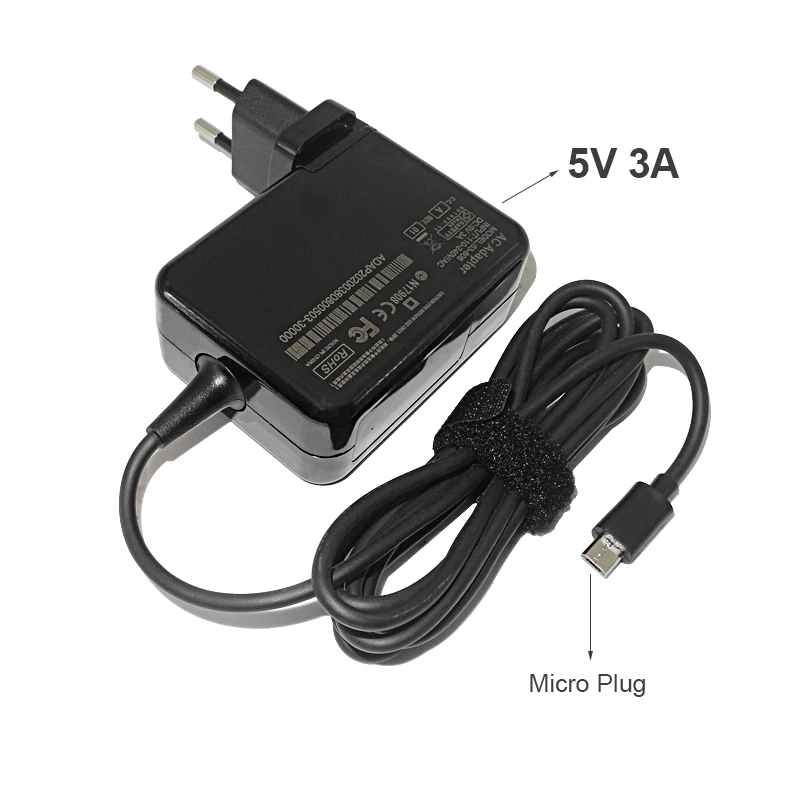 

Travel Micro USB Charger for Asus Transformer Book T100 T100TA T100TAM T100TAF T100HA 5V 3A Phone Charger Adapter