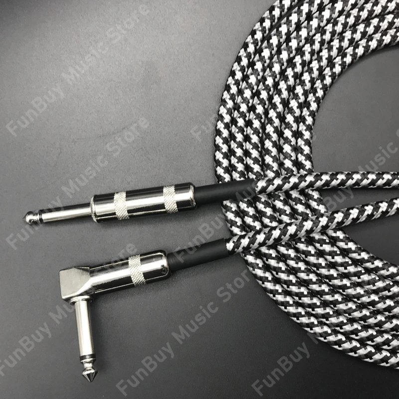 Гитарный аудиокабель со снижением уровня шума 3/6 м гитарный кабель для усилителя