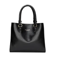 pu leather black colour bag for women 2021 fashion large capcity handbag designer messenger lady shoulder