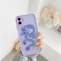 phone case for iphone 6s plus x xr xs 11 12 13 pro max mini 7 8 plus se 2020 fashion animal dragon hard pc cover funda shell