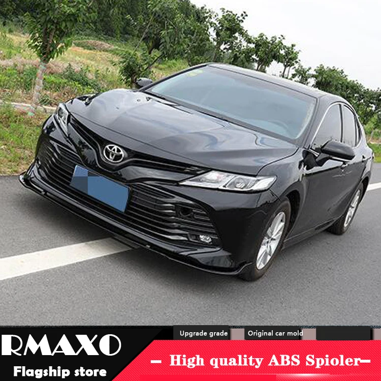 Защитный диффузор для заднего бампера Camry ABS 2018 2019 Toyota Body kit бампер передняя лопата