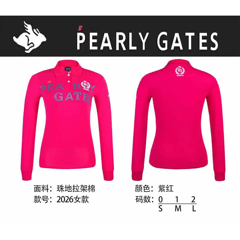 

Golf shirt Women polo long sleeve golf clothing autumn