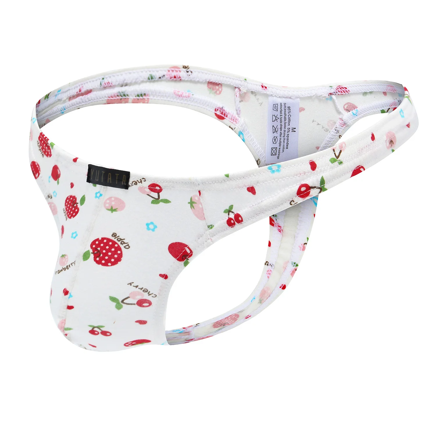 

2019 Brand Men's cartoon printed Thongs G Strings Sexy Men Seamless Underwear men gay Underpants Man Bikini Briefs Jockstrap