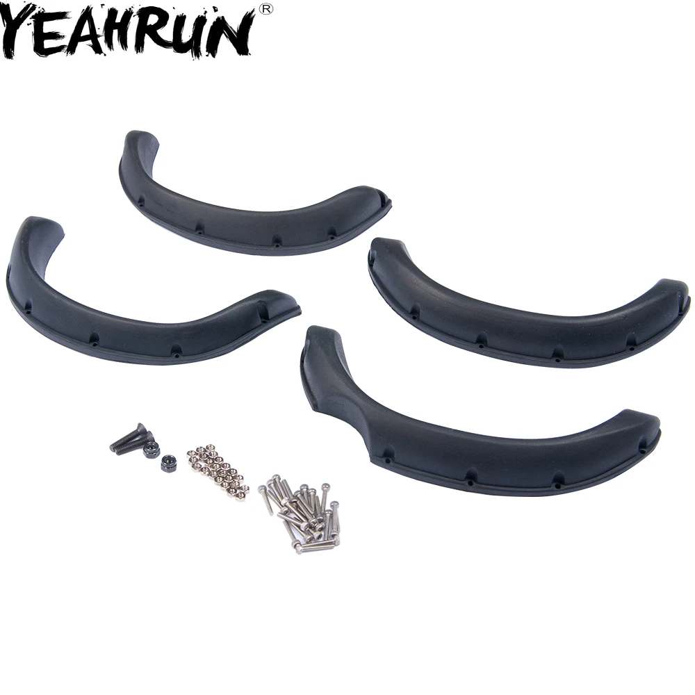 Резиновые вспышки для крыльев YEAHRUN 1:10 запчасти кузова RC Crawler Tamiya TF2 Mojave|Детали и