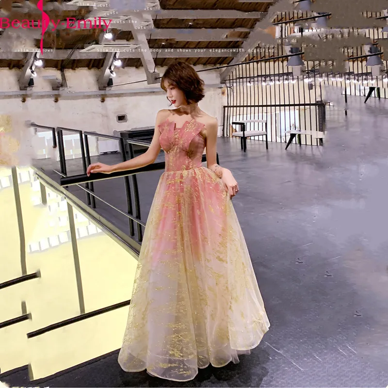 Женское вечернее платье на завязках розовое или голубое без рукавов с открытой