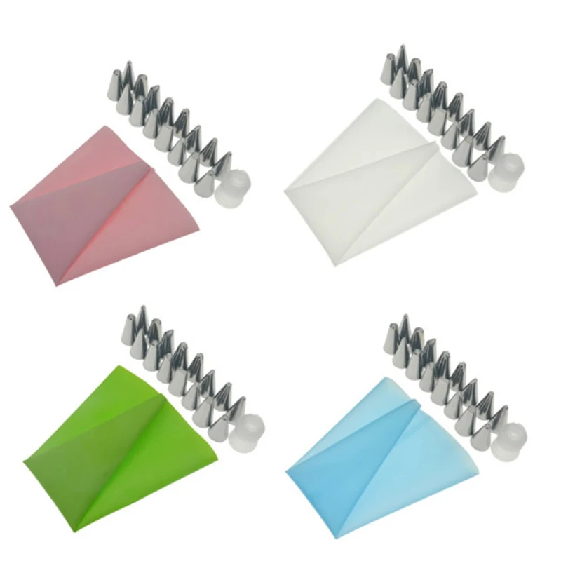 8 /10/18 шт. силиконовых кейсов Кухня аксессуары Обледенение Трубопроводы Крем