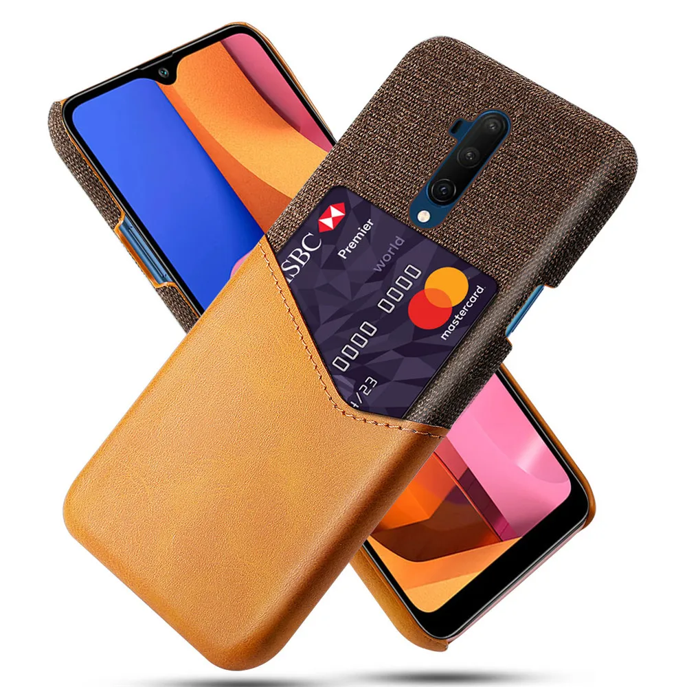 Чехол с отделениями для карт OnePlus 7T Pro 7 6T 6 5T 5 1 + роскошный чехол-кошелек | Мобильные