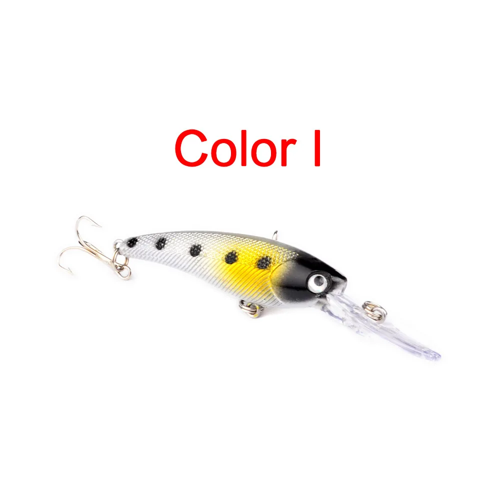 GLEEGLING 10 шт. рыболовные приманки Crankbait 9 см/8 3 г Minnow Souple Peche Leurre Swiming Fly рыболовный