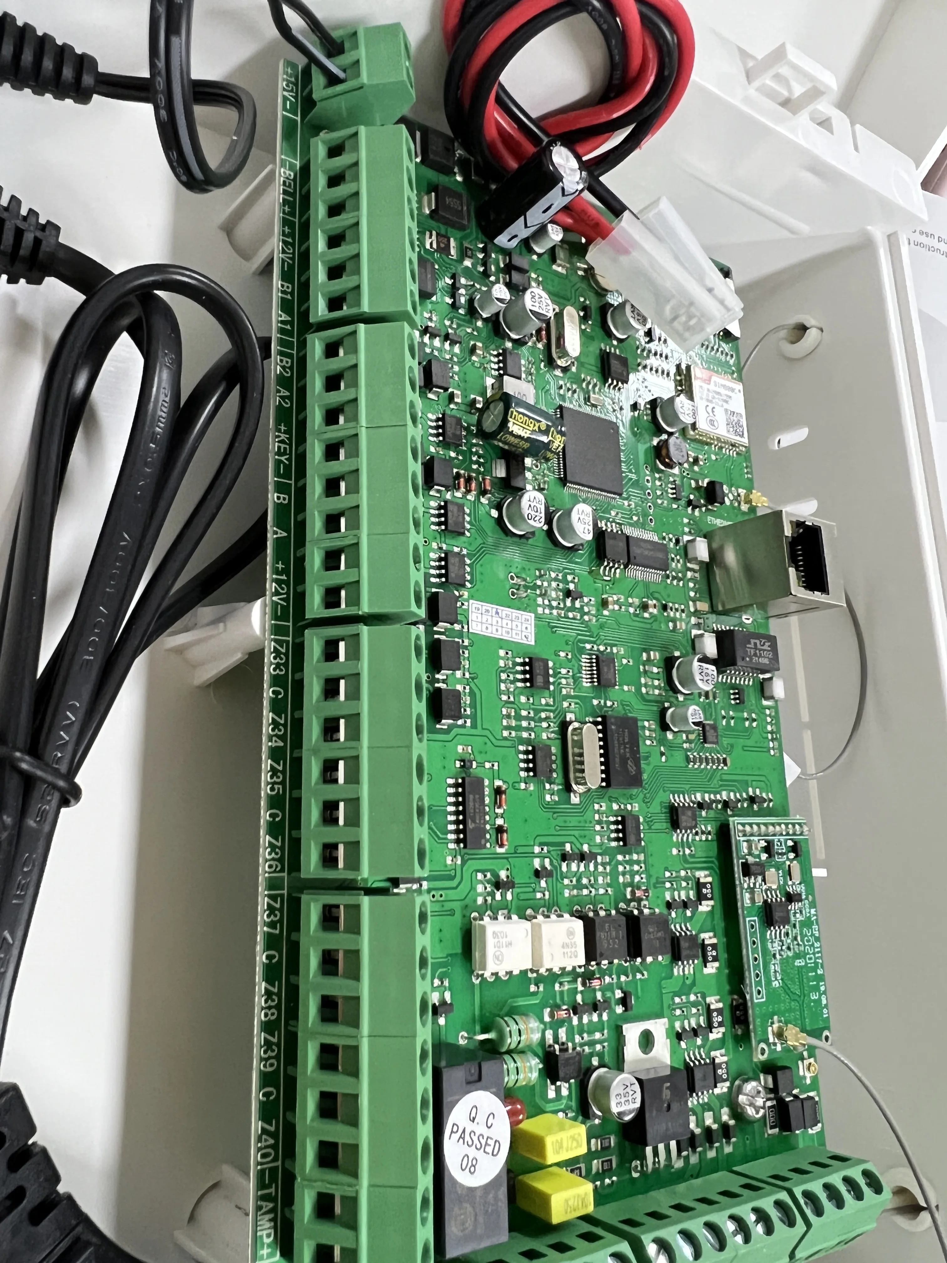 FC-7688 плюс проводной промышленная сигнализация TCP IP для мобильного телефона 2G GSM