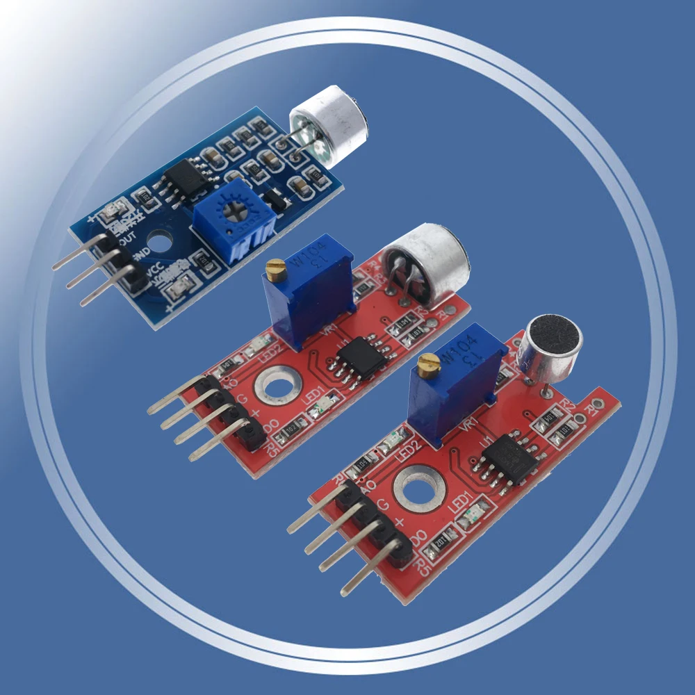 Sound Detection Sensor Module Sensors VOS Voice Operated Switch Microphone For Arduino Switches Smart Home |