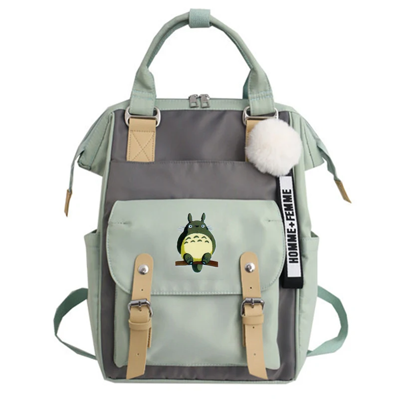 Нейлоновая школьная сумка на плечо My Neighbor Totoro рюкзак для косплея студентов