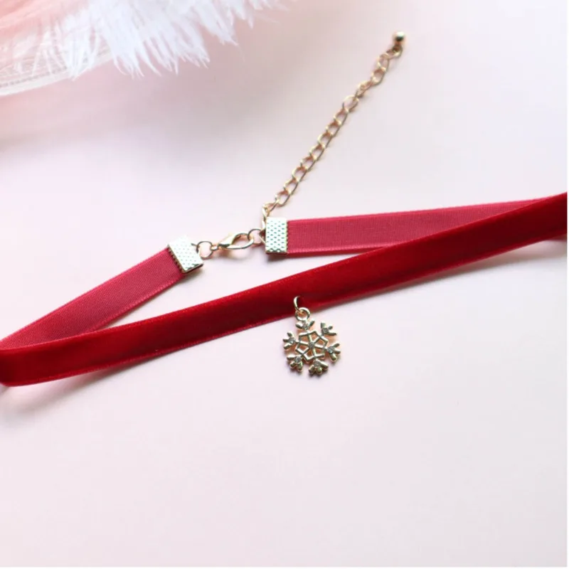 Женское Ожерелье с кружевом в японском и корейском стиле | Украшения аксессуары