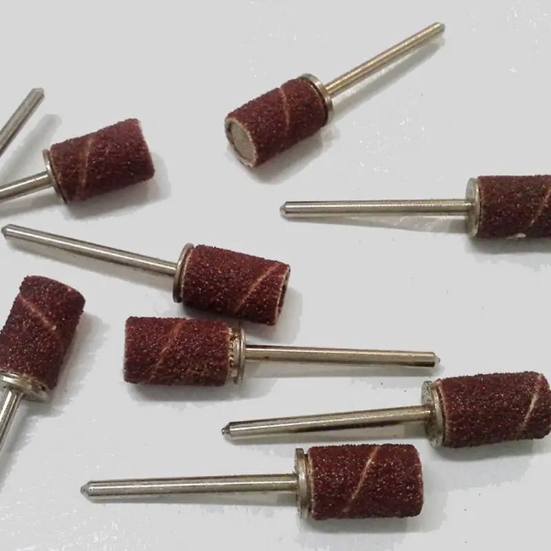 

100pcs/pack with size #80 120 180 nail drill bits Sanding Bands For Manicure Pedicure Nail tools Machine