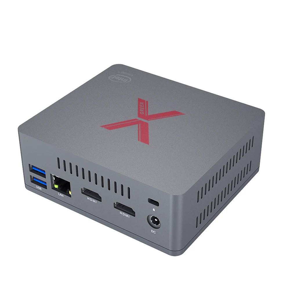 Оригинальный офисный мини ПК Beelink Intel Celeron J3355 Windows 10 компьютер 4 Гб LPDDR4 64 ГБ eMMC BT4.0 RJ45