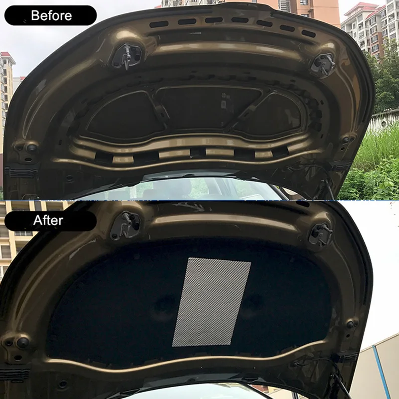 Для skoda kodiaq двигатель теплоизоляция хлопок pad|Крышки двигателя| |