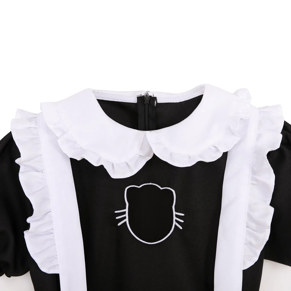 

S-4XL Sexy French Maid Costume Sweet Gothic Lolita Dress Anime Cosplay Sissy Maid Uniform Plus Size Halloween Costumes For Wome