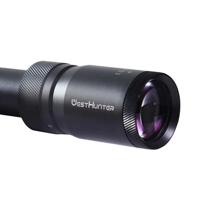 Профессиональный компактный оптический прицел WESTHUNTER 1 5 8x28IR с красной подсветкой