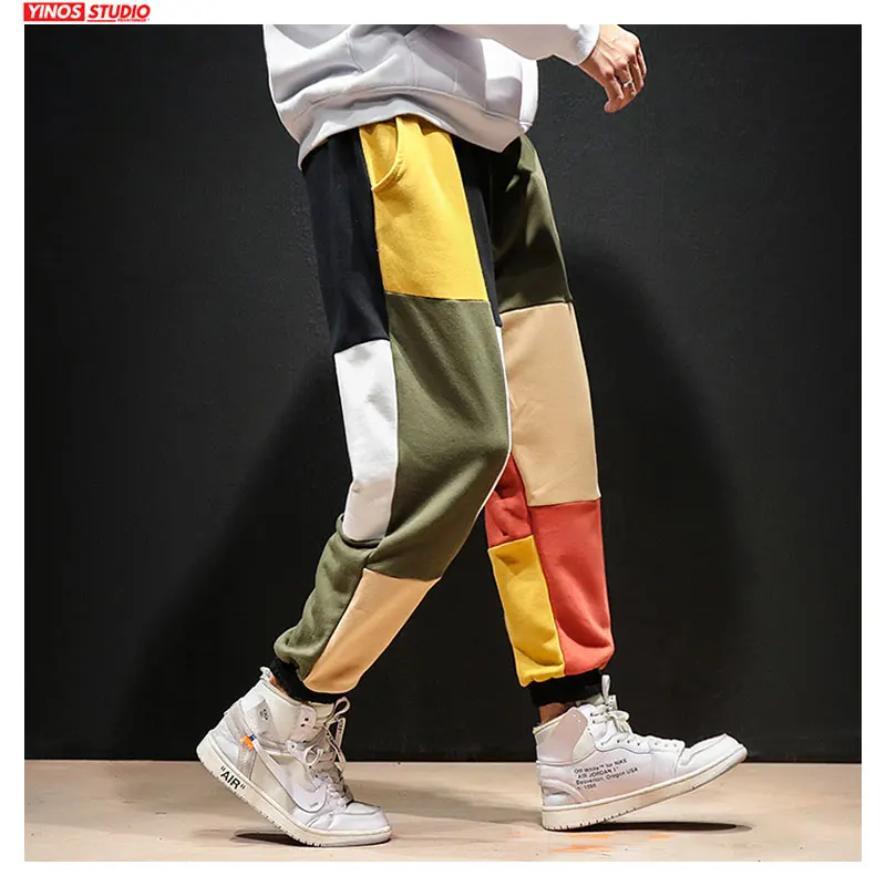 Мужские Мешковатые шаровары в стиле хип-хоп Повседневная Уличная одежда