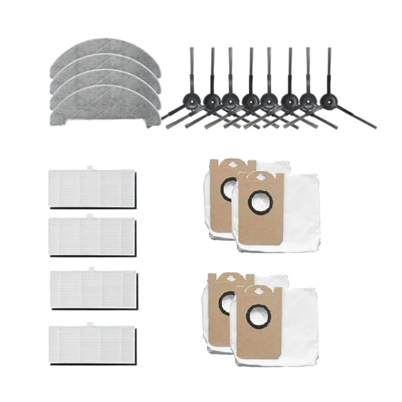 

1Set Dust Bag Cleaning Filter Mop Cloth for XIAOMI VIOMI S9 Vacuum Cleaner Replacement Parts